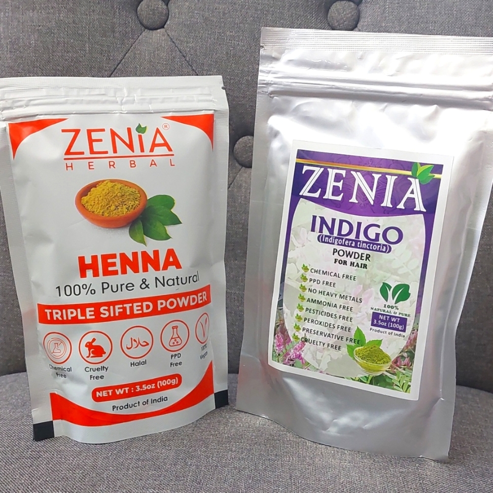 Henna & Indigo Natural Hair Dye Bundle